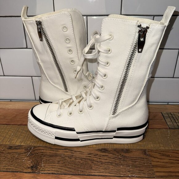 New Converse Women Chuck 70 Plus X-Hi High Top Platform Sneakers Boots Size 6 - Picture 2 of 8